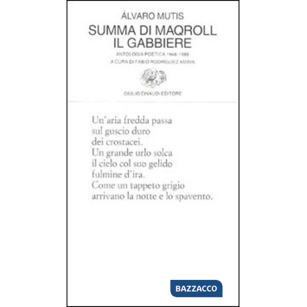 Summa di Maqroll il gabbiere