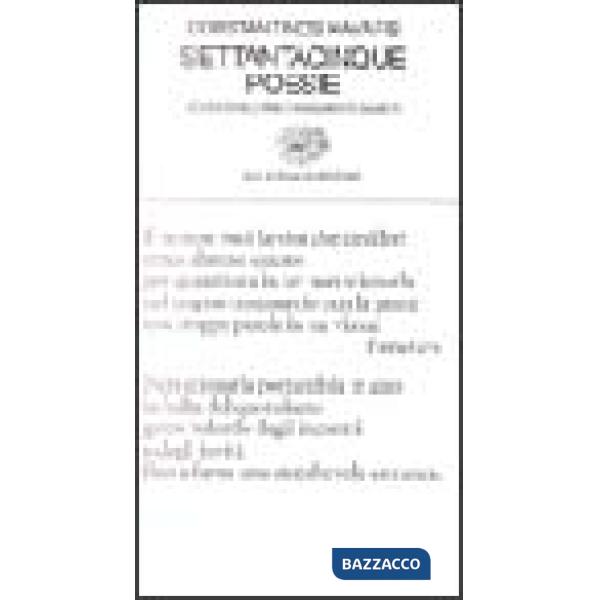 Settantacinque poesie