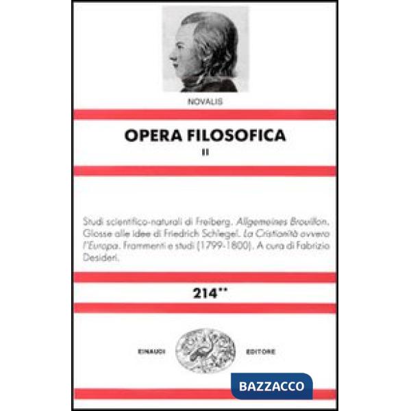 Opera filosofica. Vol. 2