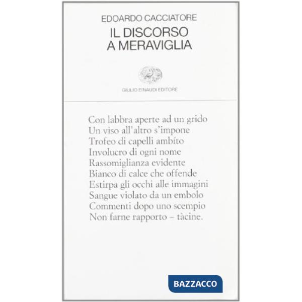 Discorso a meraviglia (Il)