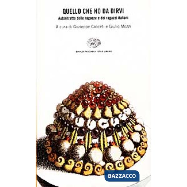 Quel che ho da dirvi