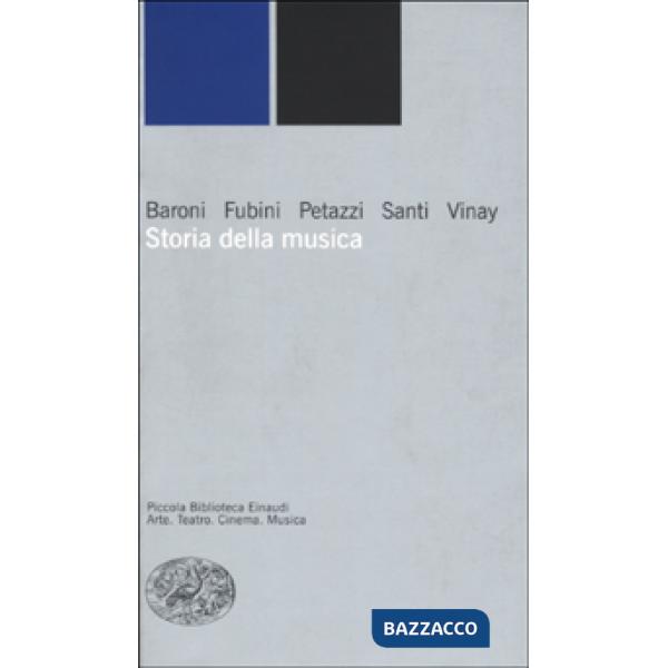 STORIA DELLA MUSICA
