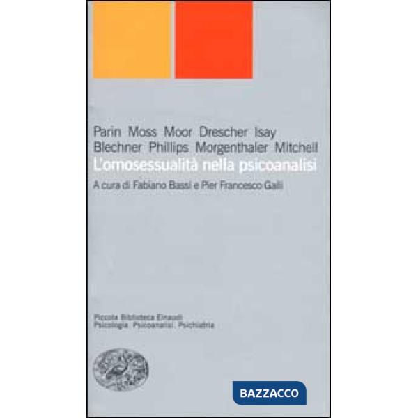 Omosessualità nella psicoanalisi (L')