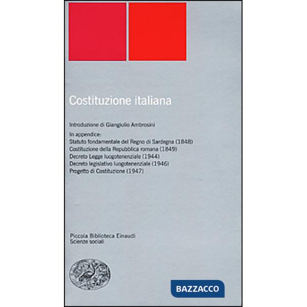 Costituzione italiana