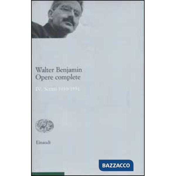 Opere complete. Vol. 4: Scritti 1930-1931