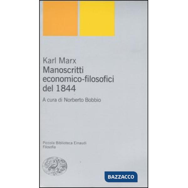 Manoscritti economico-filosofici del 1844