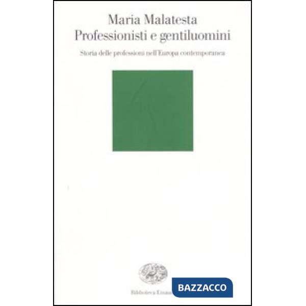 Professionisti e gentiluomini. Storia delle professioni nell'Europa contemporane