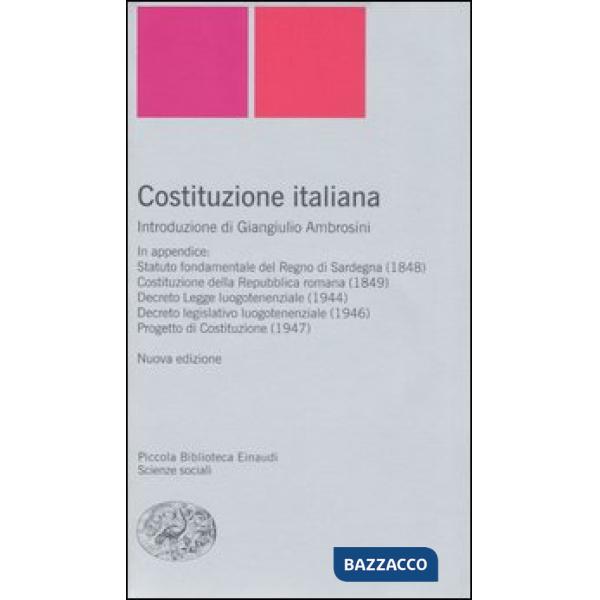 Costituzione italiana