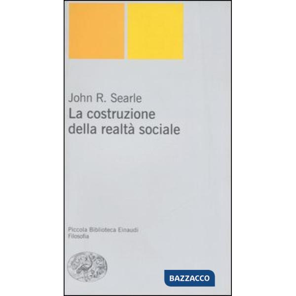 Costruzione della realtà sociale (La)