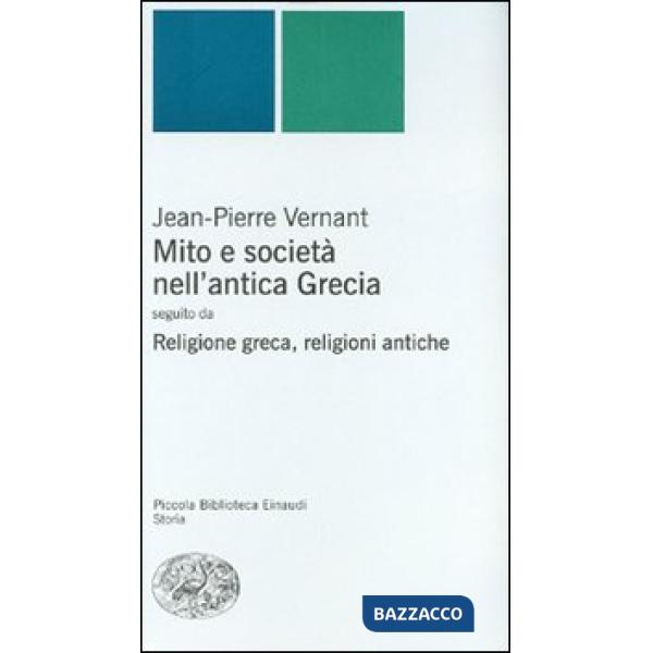 Mito e società nell'antica Grecia-Religione greca, religioni antiche