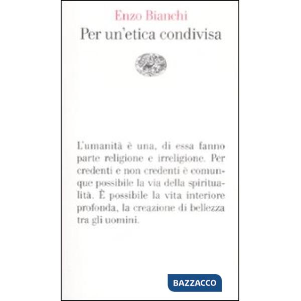 Per un'etica condivisa