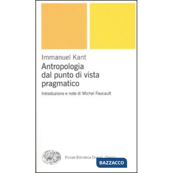 Antropologia dal punto di vista pragmatico