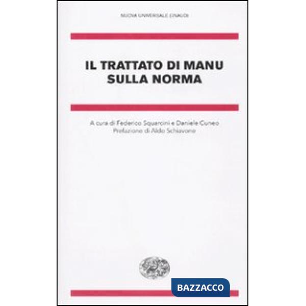 Trattato di Manu sulla norma (Il)