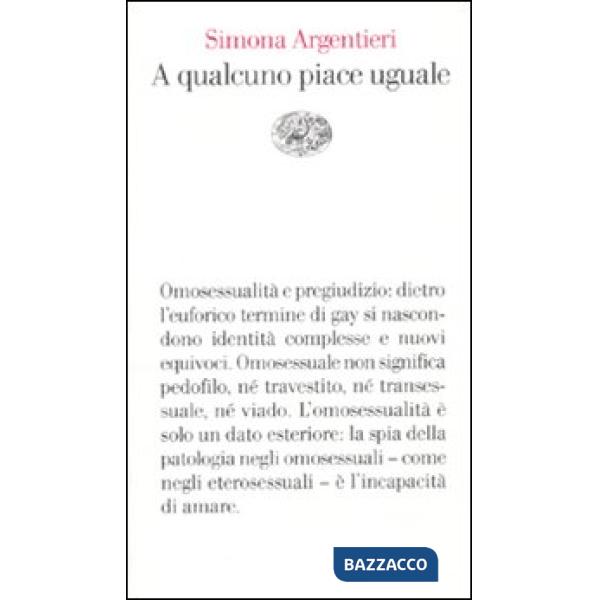 A qualcuno piace uguale