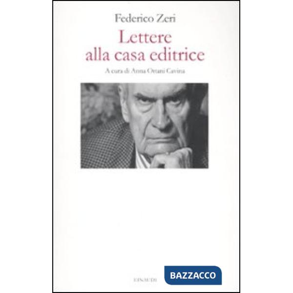 Lettere alla casa editrice
