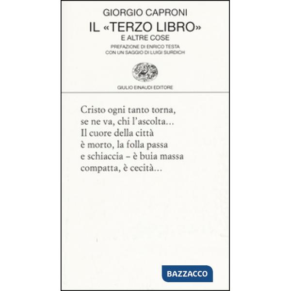 «terzo libro» e altre cose (Il)
