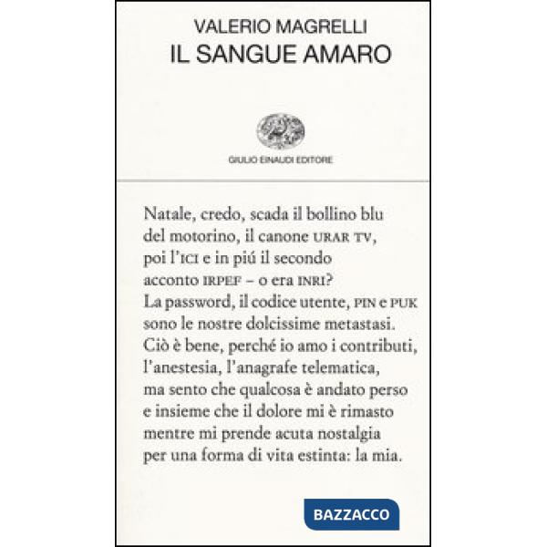 Sangue amaro (Il)