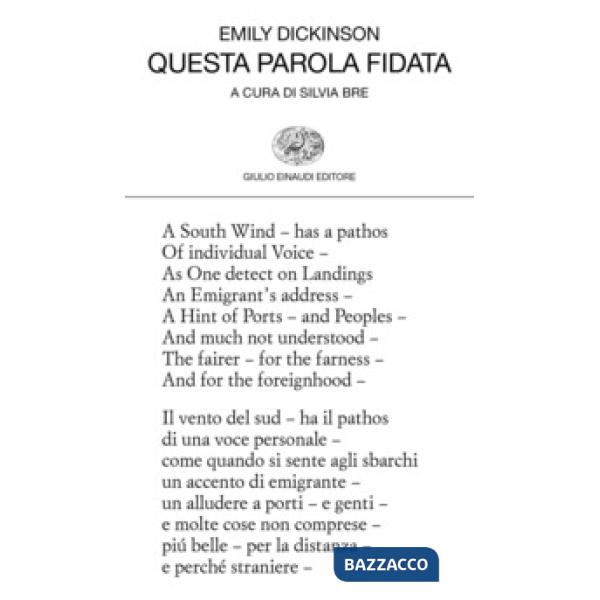 Questa parola fidata. Testo inglese a fronte