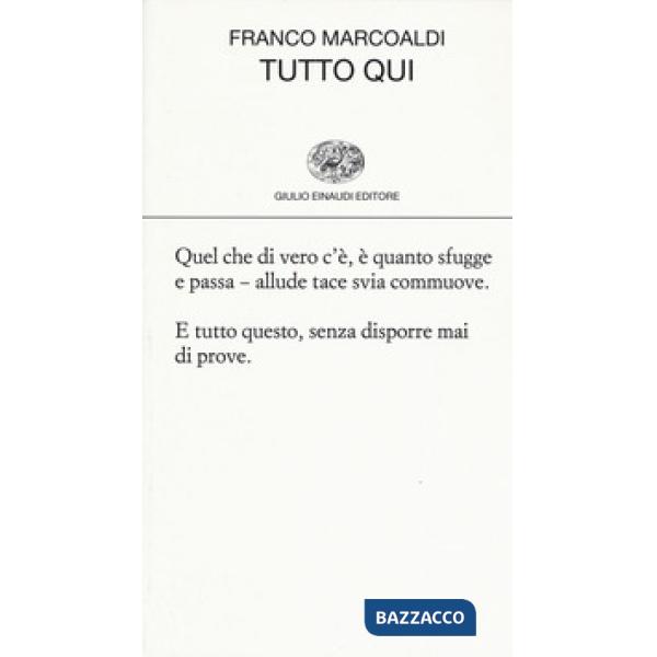 Tutto qui