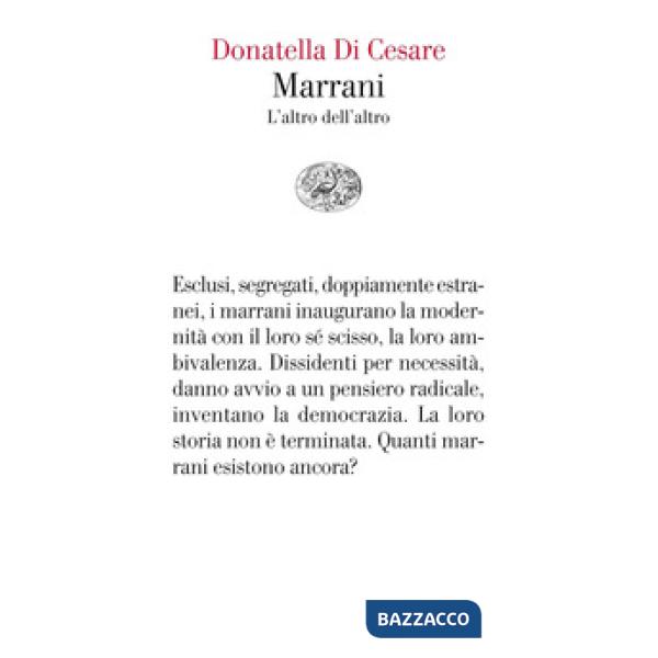 Marrani. L'altro dell'altro