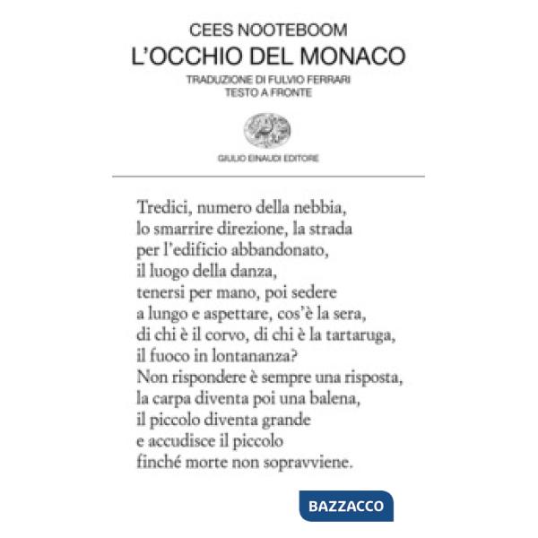 Occhio del monaco. Testo originale a fronte (L')