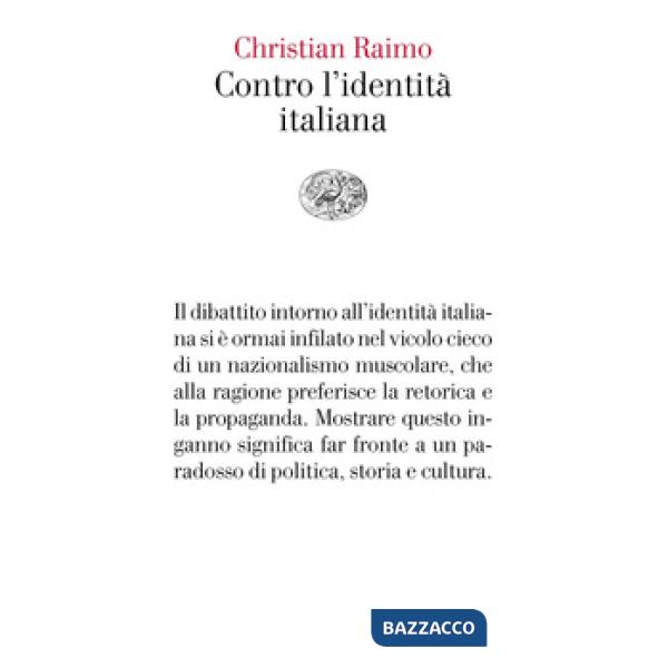 Contro l'identità italiana