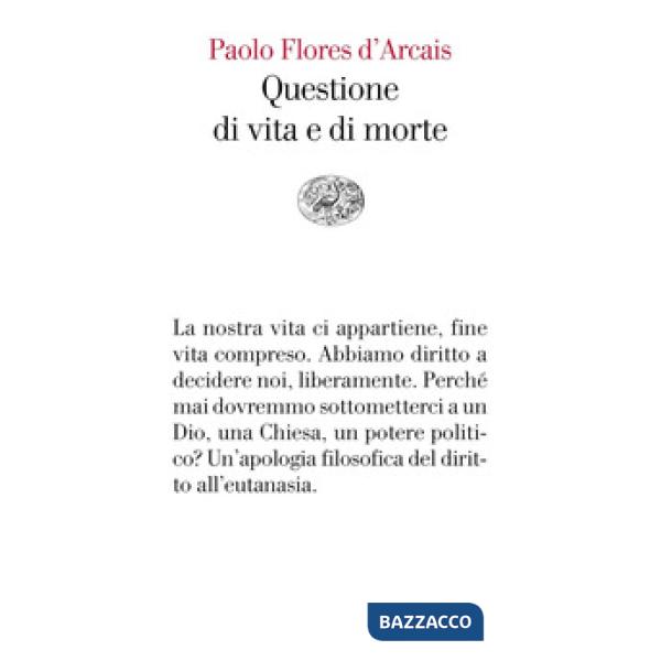 Questione di vita e di morte