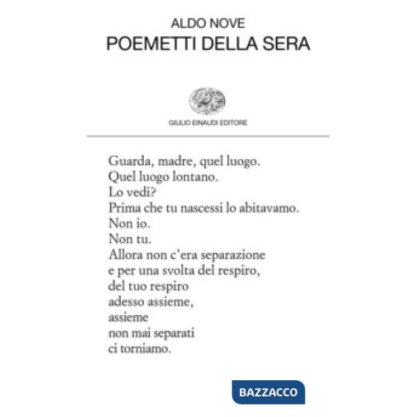 Poemetti della sera