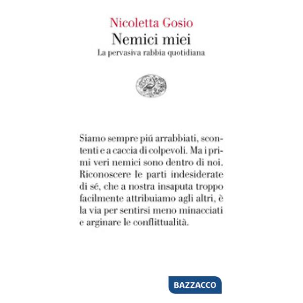 Nemici miei. La pervasiva rabbia quotidiana
