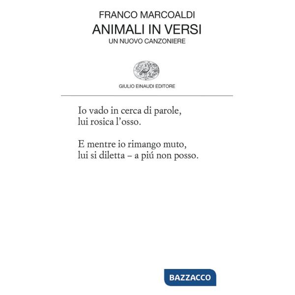 Animali in versi. Un nuovo canzoniere