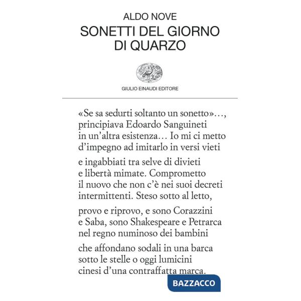 Sonetti del giorno di quarzo