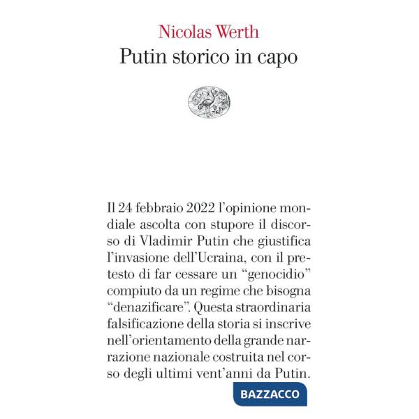 Putin storico in capo