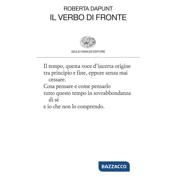 Verbo di fronte (Il)
