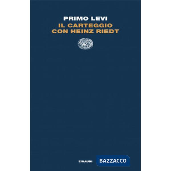 Carteggio con Heinz Riedt (Il)