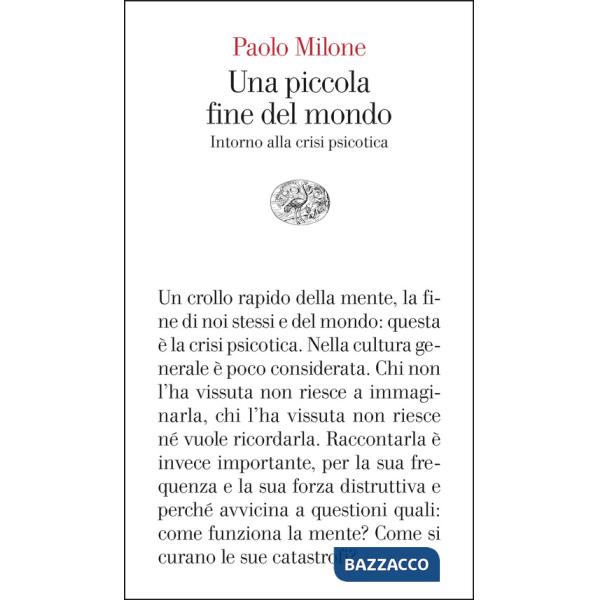 Piccola fine del mondo. Intorno alla crisi psicotica (Una)