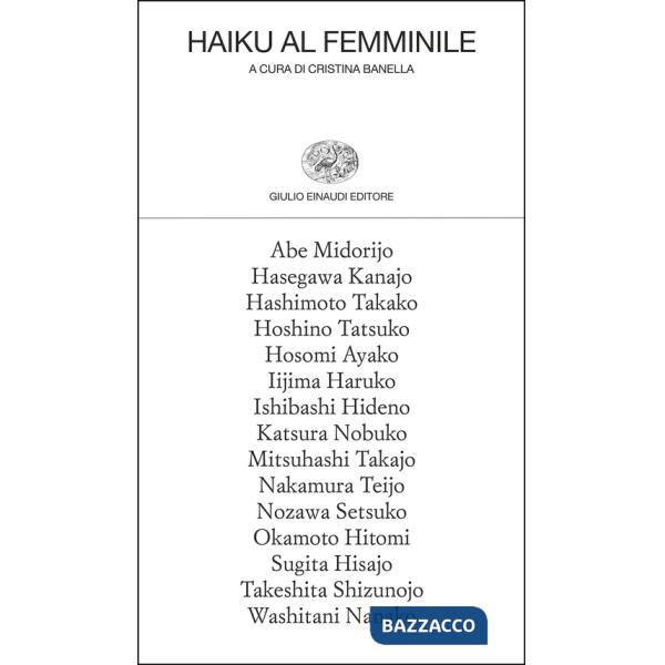 Haiku al femminile