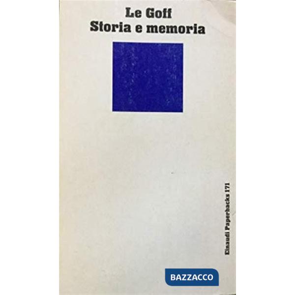 Storia e memoria