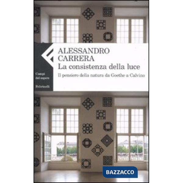Consistenza della luce. Il pensiero della natura da Goethe a Calvino (La)
