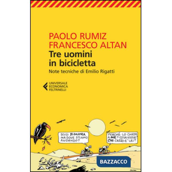 Tre uomini in bicicletta