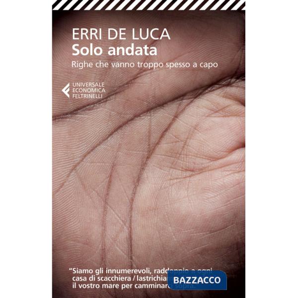 Solo andata. Righe che vanno troppo spesso a capo