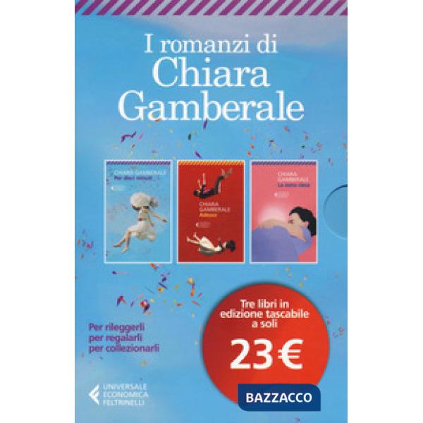 Cofanetto Gamberale: Per dieci minuti-Adesso-La zona cieca