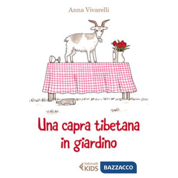 Capra tibetana in giardino (Una)