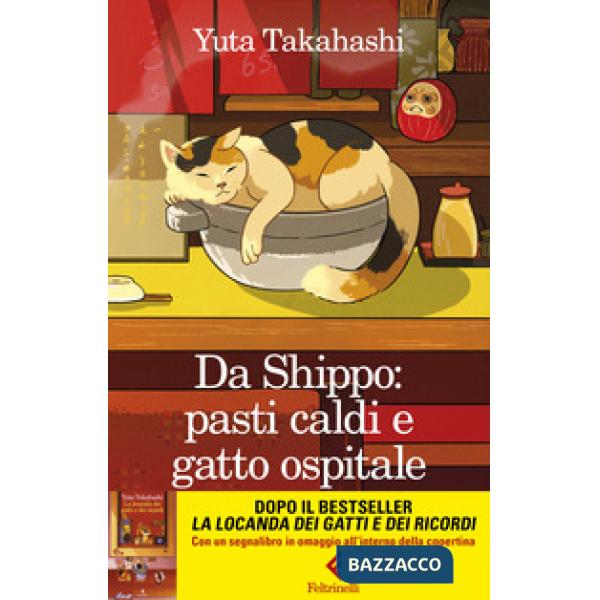 Da Shippo: pasti caldi e gatto ospitale. Con Segnalibro