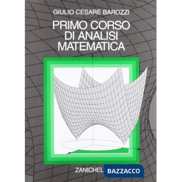 PRIMO CORSO ANALISI MATEM