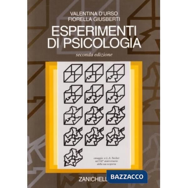 ESPERIMENTI DI PSICOLOGIA 2ED