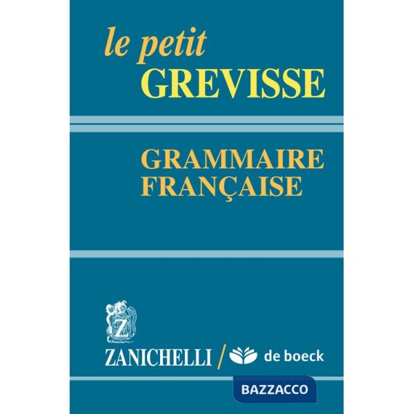 PETIT GREVISSE GRAMMAIRE FRANCAISE