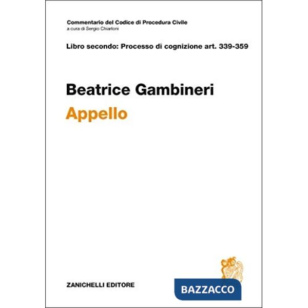 ART. 339-359. APPELLO