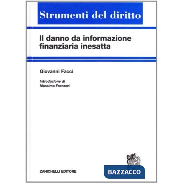 DANNO DA INFO INESATTA
