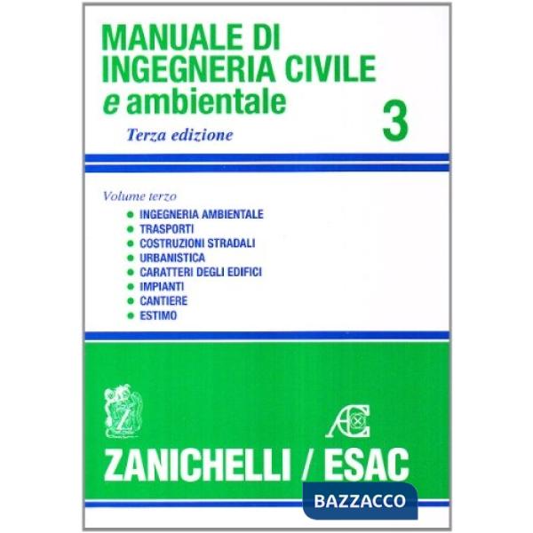 MANUALE INGEGNERIA CIVILE 3 3ED