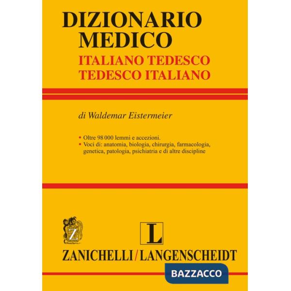 DIZIONARIO MEDICO TEDESCO EISTERMEIER